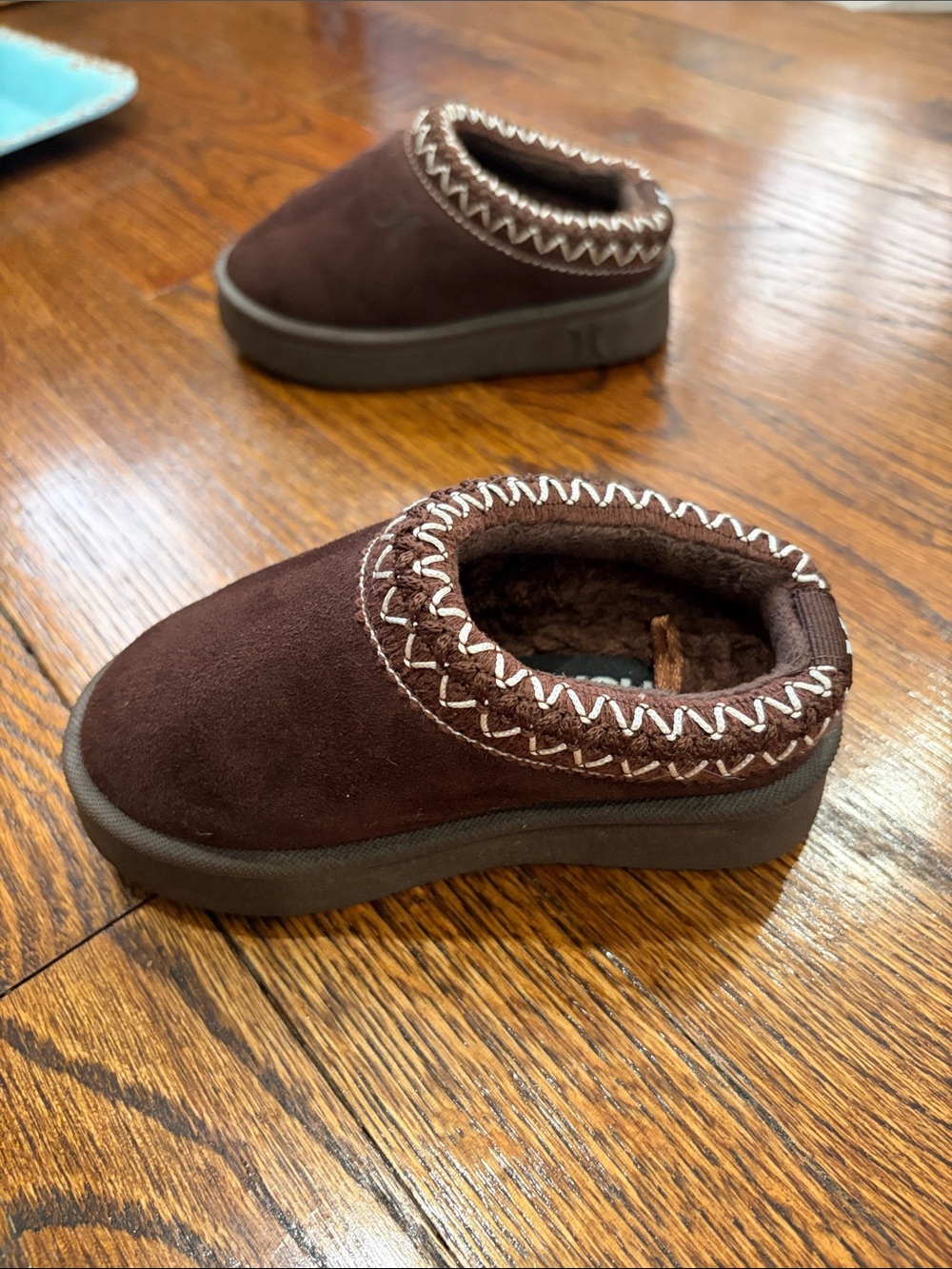 Hurley Kids Modi Slippers Size 7 Toddler - Chocolate Brown - NWOT! 7T shoes shoe - Picture 7 of 7